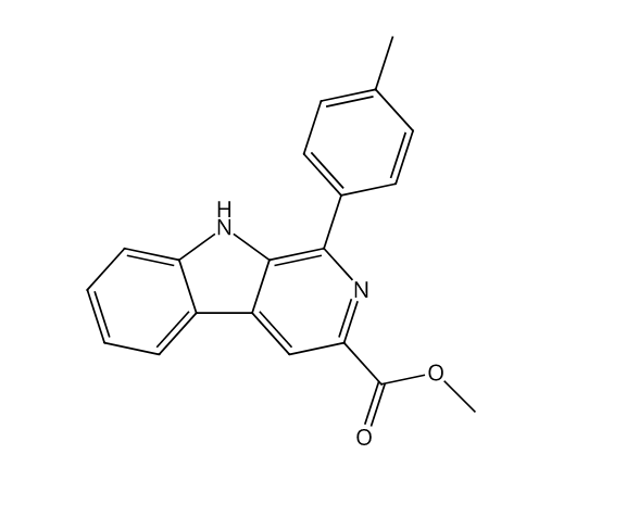 9H-Pyrido[3,4-b]indole-3-carboxylic acid,1-(4-methylphenyl)-, methyl ester